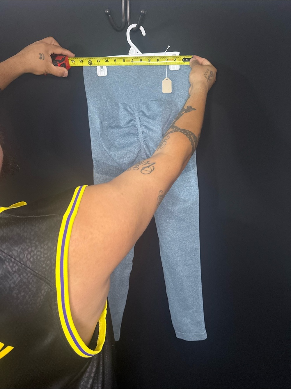 High-Waist Heather Gray Leggings - Versatile Everyday Comfort